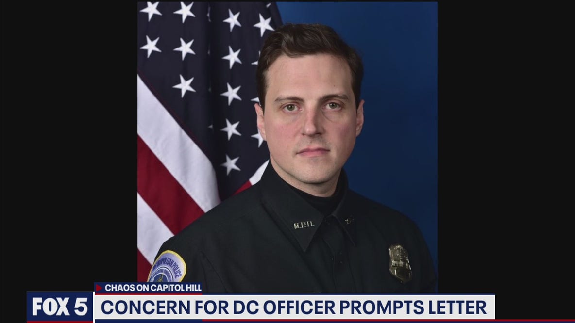 Concern for DC police officer prompts letter